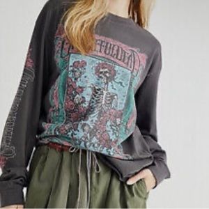 NWT Daydreamer Grateful Dead Oxford Circus Oversized Long Sleeve Shirt